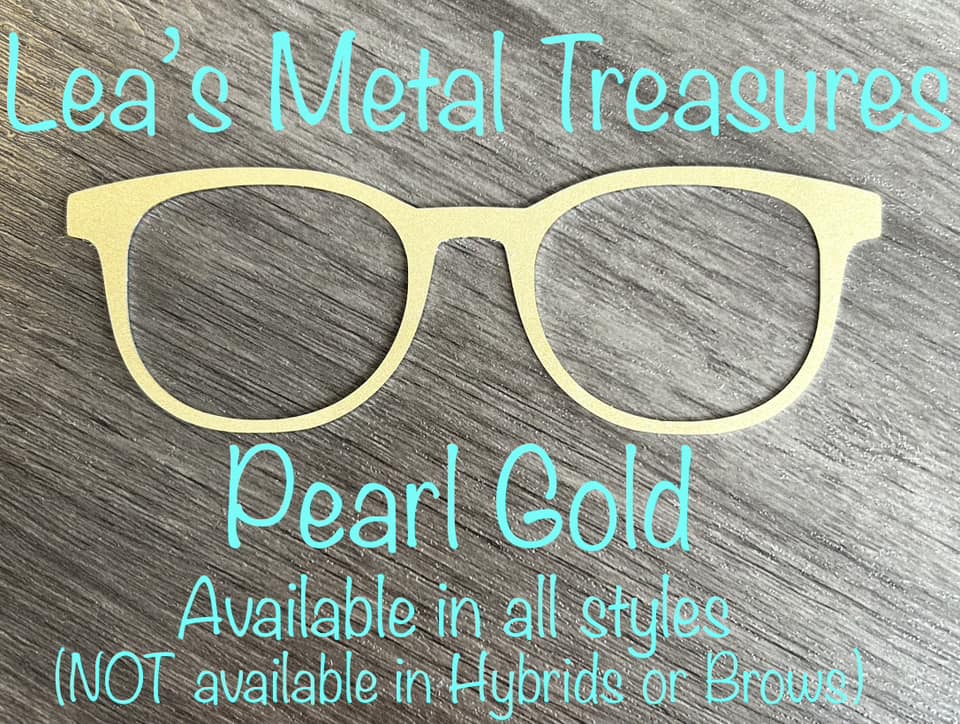 Pearl Gold Naked Collection - Eyeglasses Cover - Comes with Magnets
