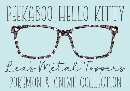 PEEKABOO HELLO KITTY Eyewear Frame Toppers COMES WITH MAGNETS