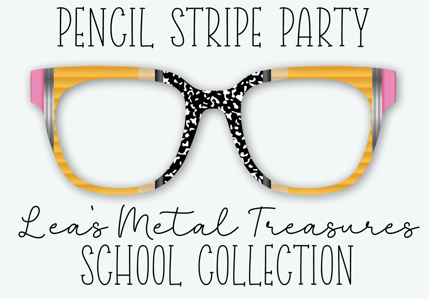 PENCIL STRIPE PARTY Eyewear Frame Toppers