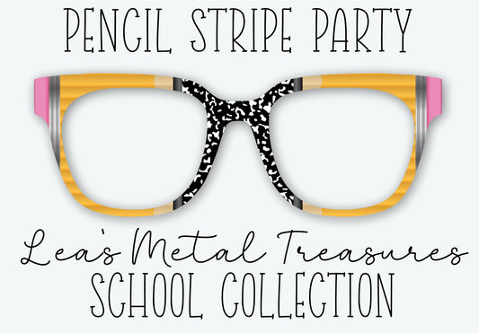 PENCIL STRIPE PARTY Eyewear Frame Toppers