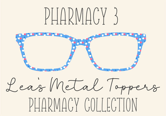 PHARMACY 3 Eyewear Frame Toppers COMES WITH MAGNETS