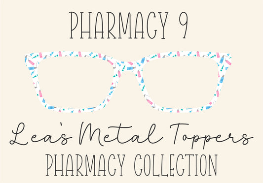 PHARMACY 9 Eyewear Frame Toppers COMES WITH MAGNETS