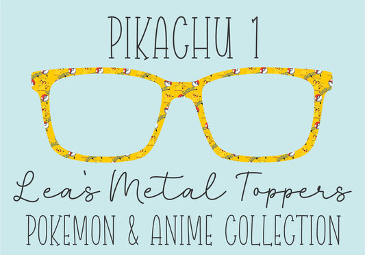 PIKACHU 1 Eyewear Frame Toppers COMES WITH MAGNETS