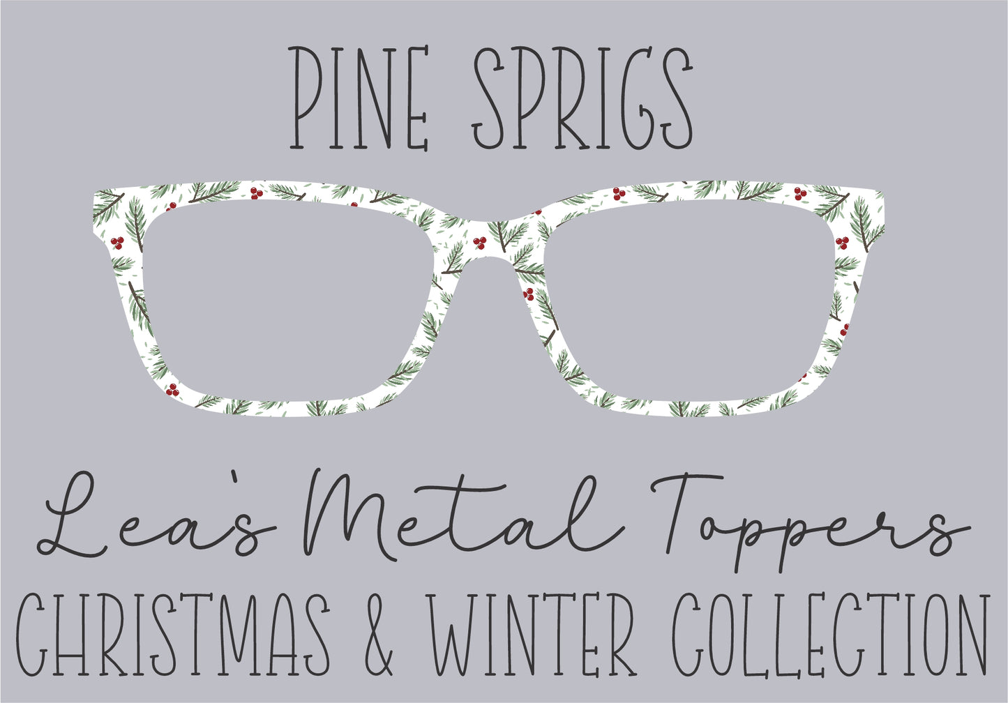 PINE SPRIGS Eyewear Frame Toppers COMES WITH MAGNETS