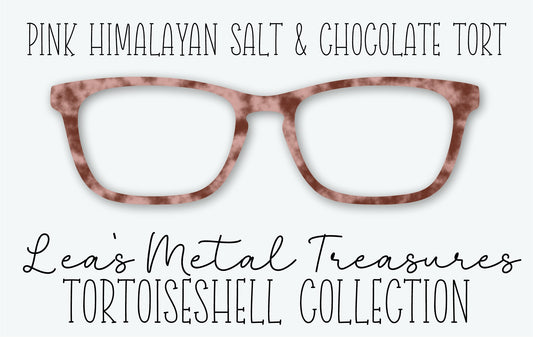 PINK HIMALAYAN SALT & CHOCOLATE TORT Eyewear Frame Toppers