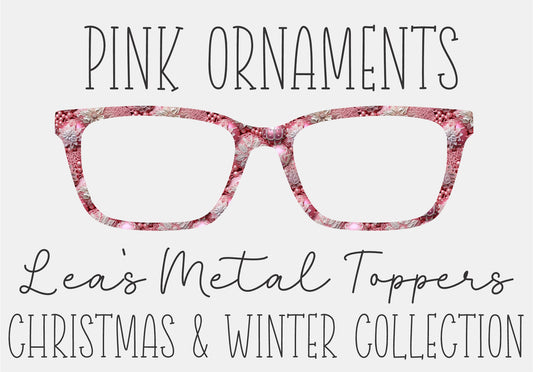 PINK ORNAMENTS Eyewear Frame Toppers COMES WITH MAGNETS