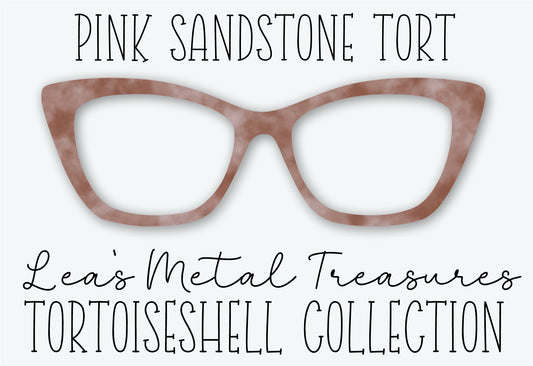 PINK SANDSTONE TORT Eyewear Frame Toppers SEPTEMBER 2026 TOPPER OF THE MONTH