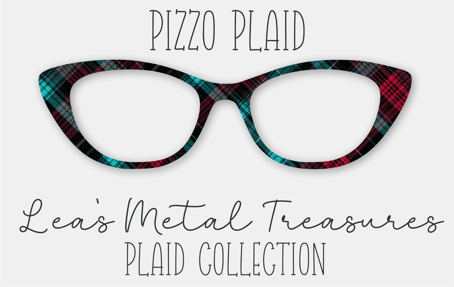 PIZZO PLAID Eyewear Frame Toppers