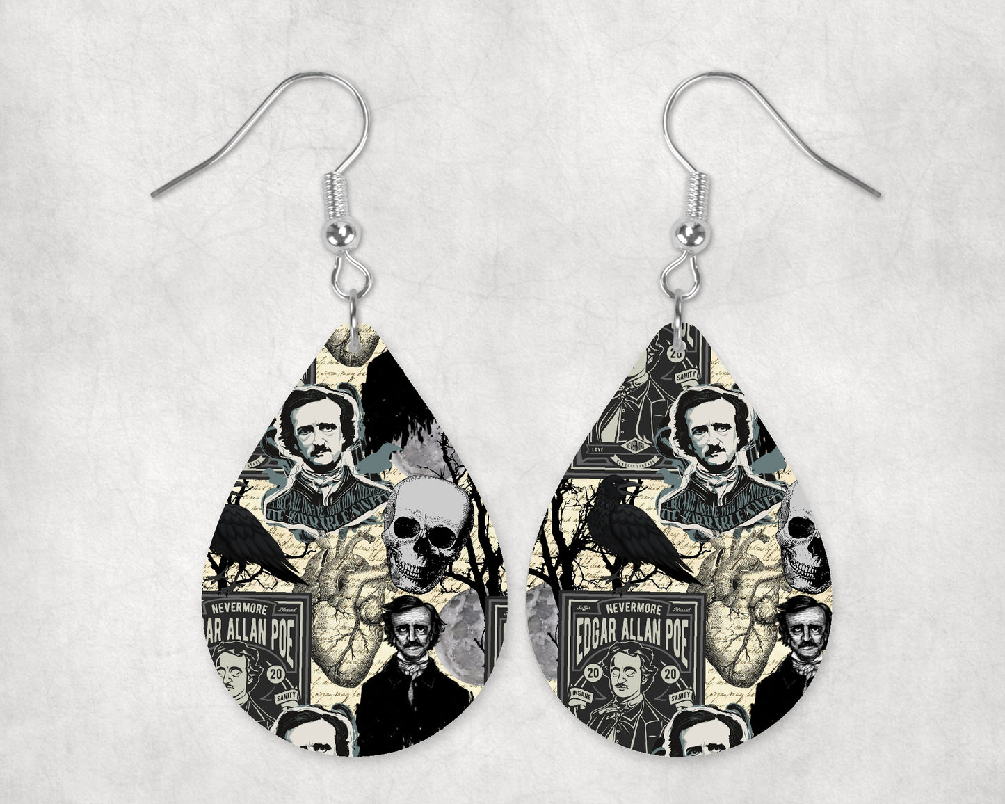 Poe-tastic Magnetic Eyeglasses Topper