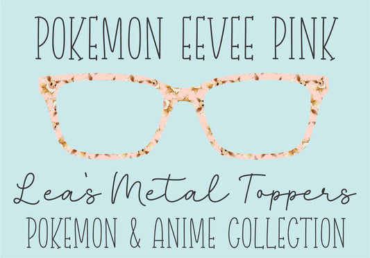 POKEMON EEVEE PINK Eyewear Frame Toppers COMES WITH MAGNETS
