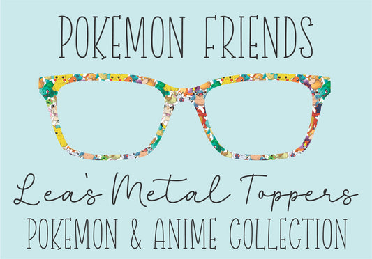 POKEMON FRIENDS Eyewear Frame Toppers COMES WITH MAGNETS