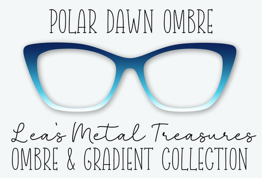 Polar Dawn Ombre Eyewear Frame Toppers