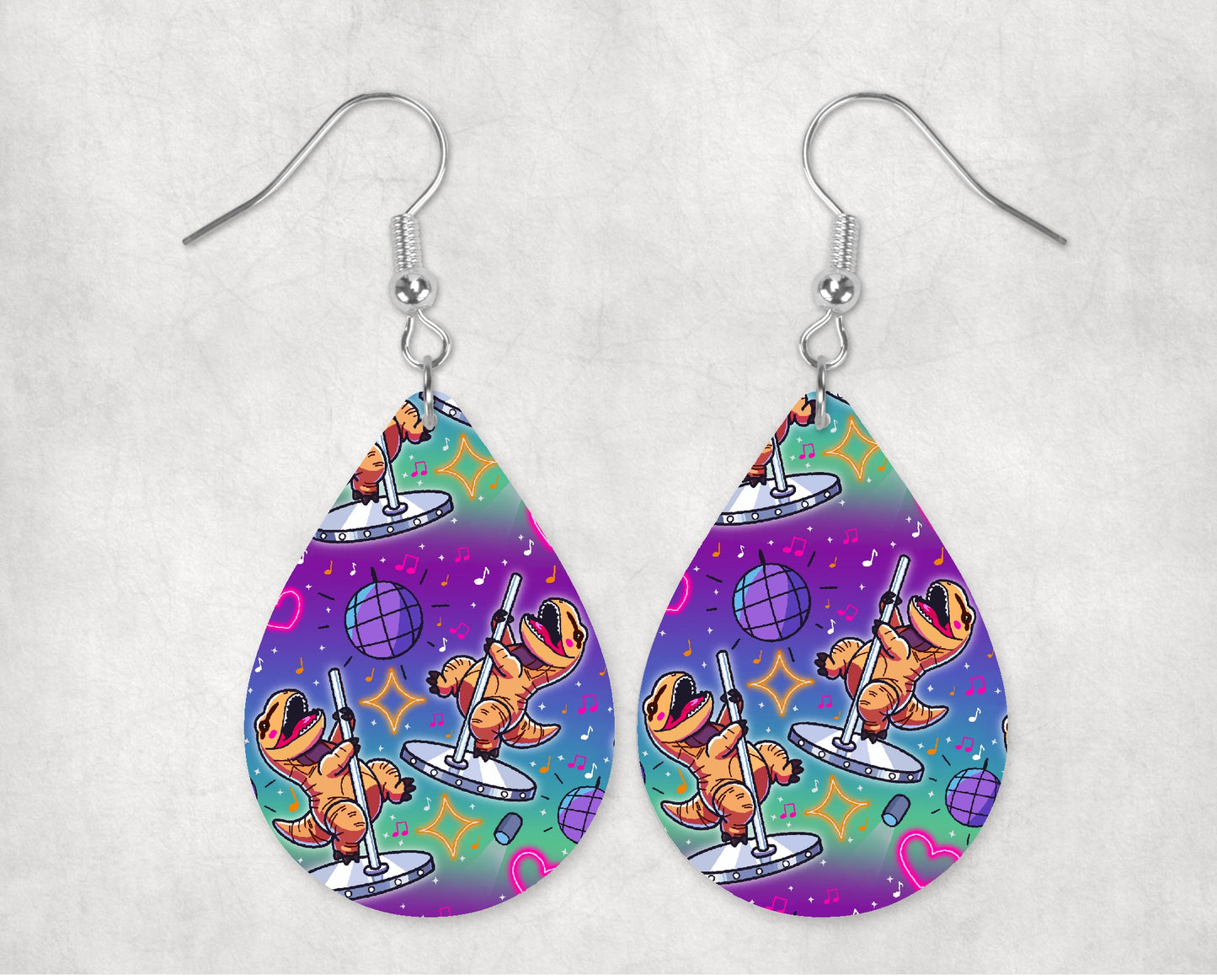 Pole Dancing T-Rex Eyewear Frame Toppers