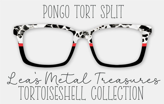 Pongo Tort Split Eyewear Frame Toppers
