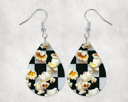 POPCORN ON CHECKERS SPLIT Eyewear Frame Toppers