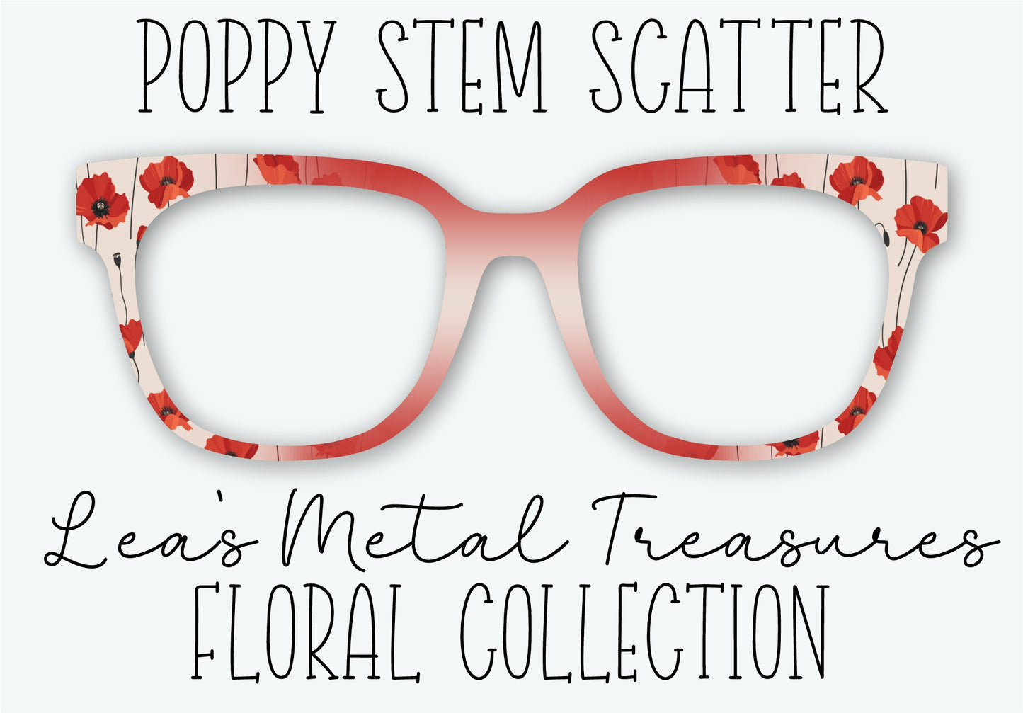 POPPY STEM SCATTER Eyewear Frame Toppers