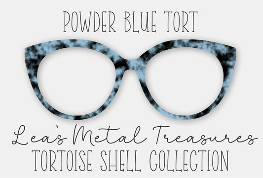 Powder Blue Tort • Magnetic Eyeglasses Toppers