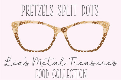 Pretzels Split Dots Eyewear Frame Toppers COMES WITH MAGNETS