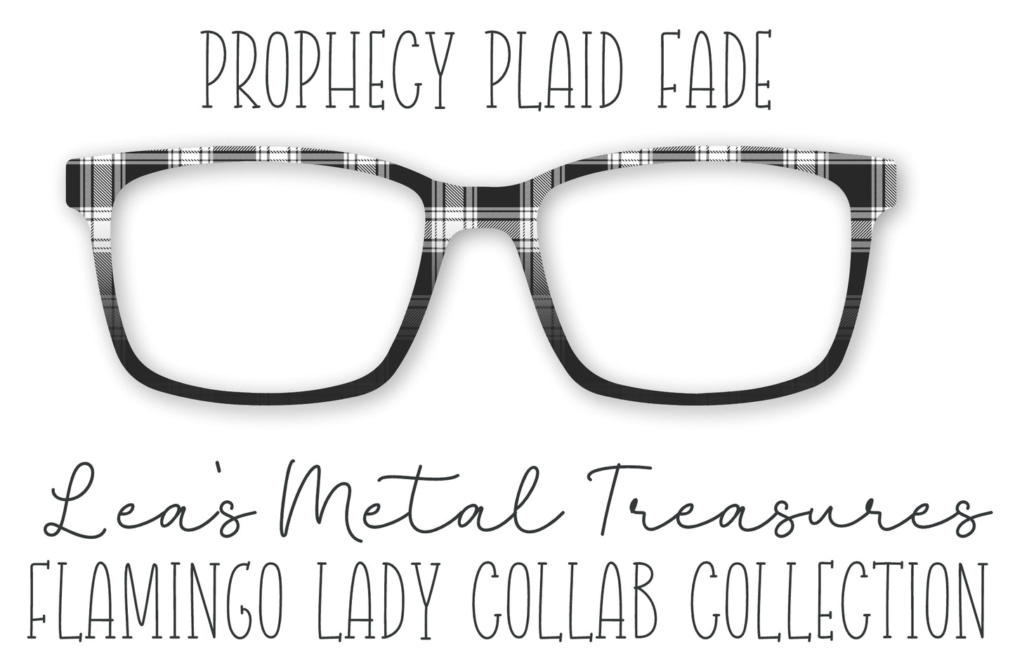 PROPHECY PLAID FADE • Flamingo Lady Collab