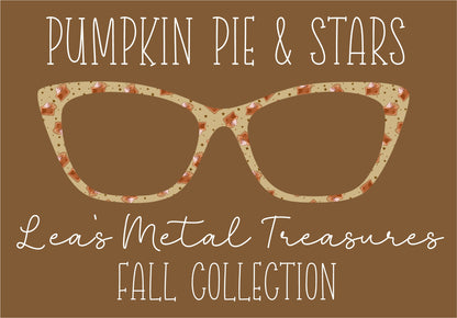 PUMPKIN PIE AND STARS Eyewear Frame Toppers COMES WITH MAGNETS