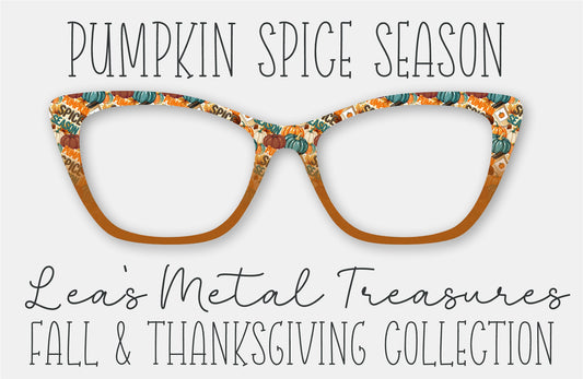 PUMPKIN SPICE SEASON Eyewear Frame Toppers • October 2025 Topper of the Month