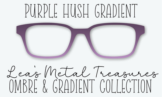 Purple Hush Gradient Eyewear Frame Toppers
