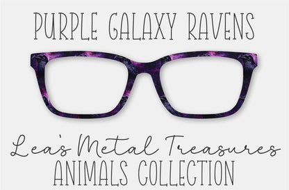 PURPLE GALAXY RAVENS Eyewear Frame Toppers