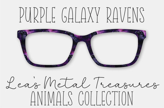 PURPLE GALAXY RAVENS Eyewear Frame Toppers