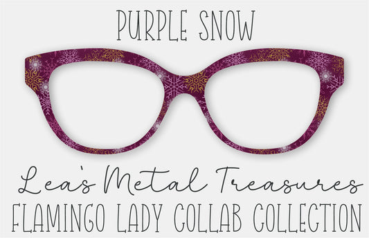 PURPLE SNOW • Flamingo Lady Collab