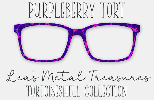 Purple Berry Tort Eyewear Frame Toppers