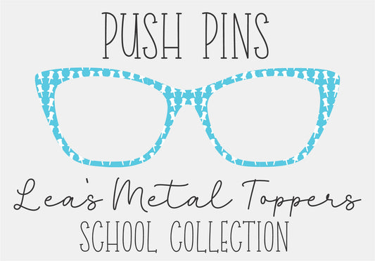 PUSH PINS Eyewear Frame Toppers COMES WITH MAGNETS