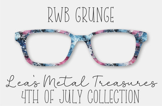 RWB Grunge Eyewear Frame Toppers COMES WITH MAGNETS