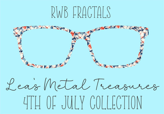 RWB Fractals Eyewear Frame Toppers