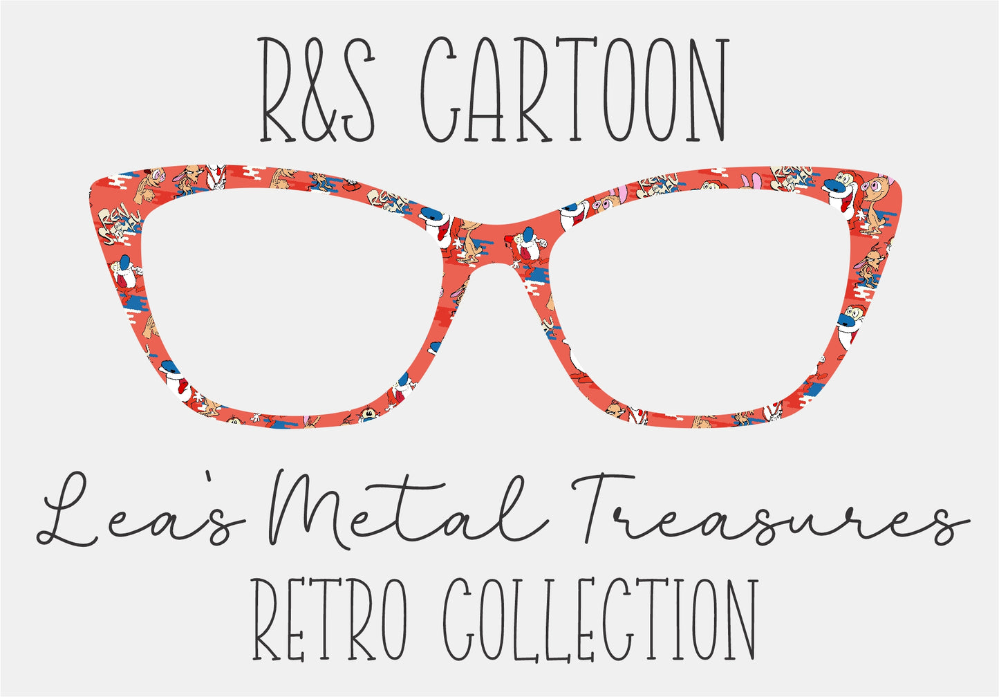 R_S CARTOON Eyewear Frame Toppers COMES WITH MAGNETS
