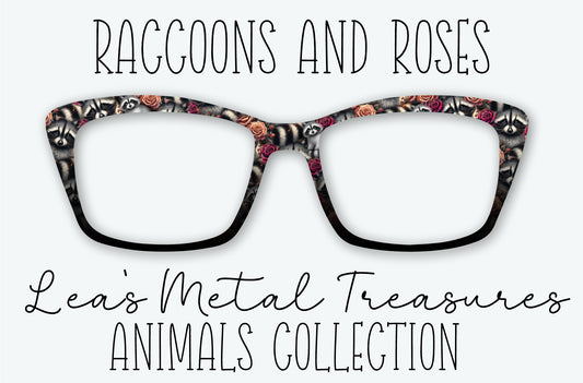 Raccoons and Roses Eyewear Frame Toppers