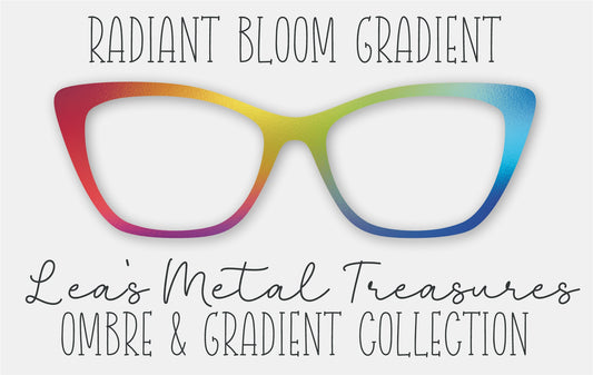 RADIANT BLOOM GRADIENT Eyewear Frame Toppers