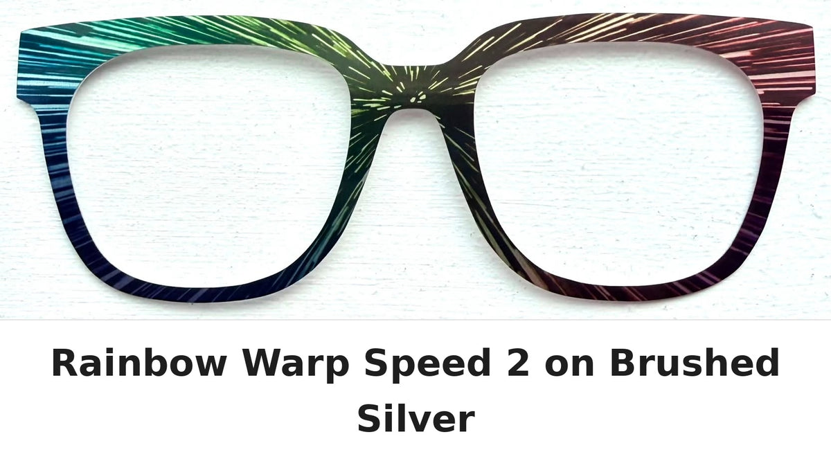 WARP SPEED RAINBOW 2 Eyewear Frame Toppers