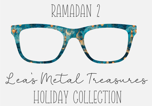 Ramadan 2 Eyewear Frame Toppers COMES WITH MAGNETS