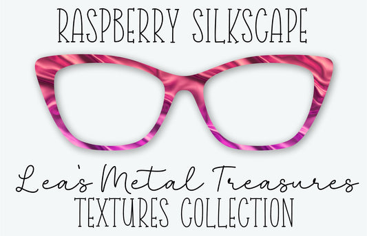 RASPBERRY SILKSCAPE Eyewear Frame Toppers
