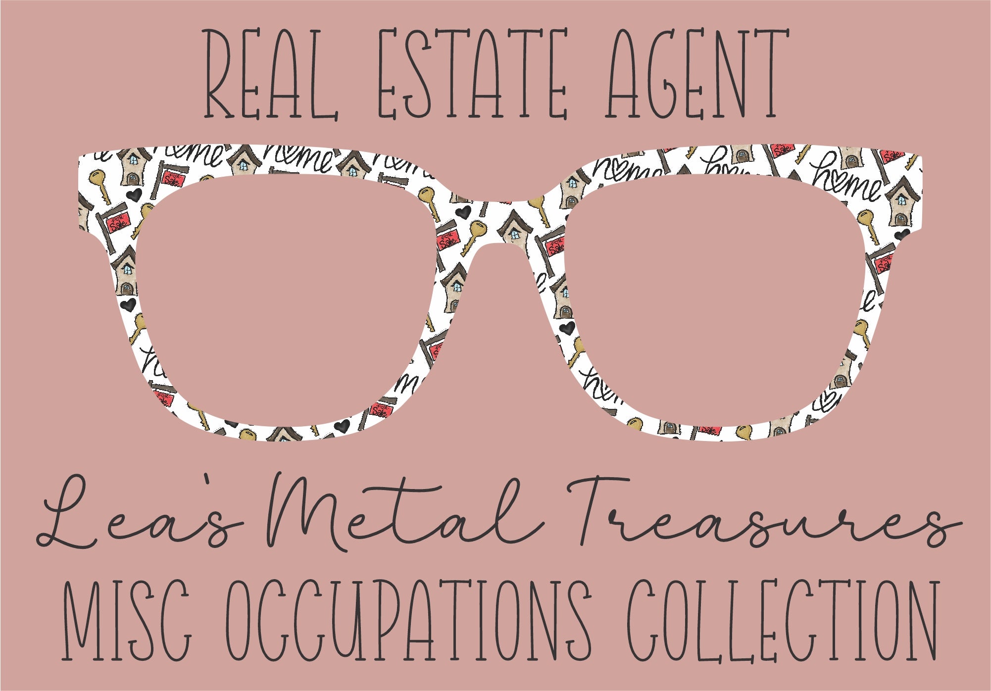 Real Estate Agent Eyewear Frame Toppers COMES WITH MAGNETS – Twinkle ...