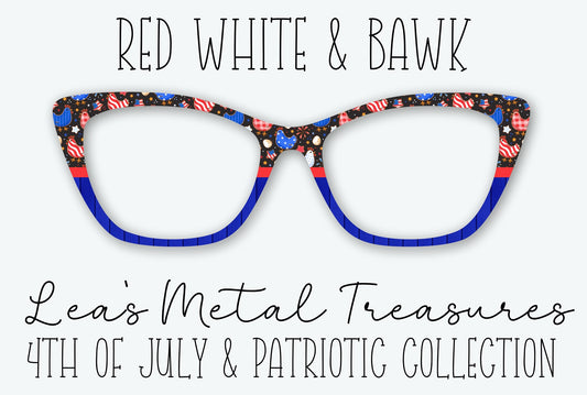 RED WHITE & BAWK Eyewear Frame Toppers MAY 2026 TOPPER OF THE MONTH