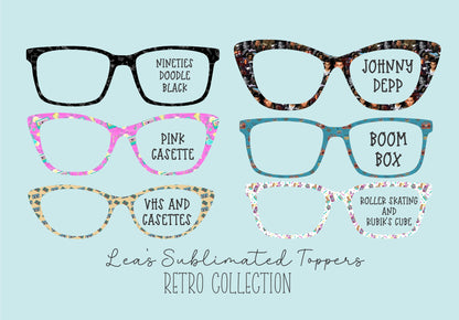 BOOM BOX Eyewear Frame Toppers COMES WITH MAGNETS