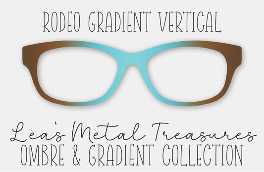 Rodeo Vertical Gradient • Magnetic Eyeglasses Toppers