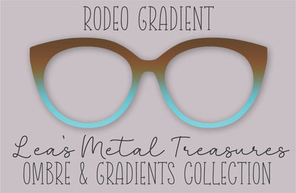 Rodeo Gradient Eyewear Frame Toppers