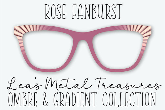 Rose Fanburst Eyewear Frame Toppers • JANUARY 2026 TOPPER OF THE MONTH