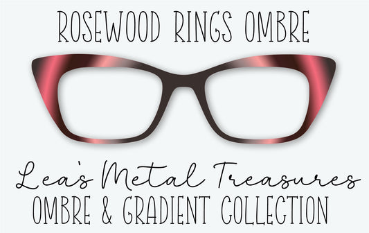 Rosewood Rings Ombre Eyewear Frame Toppers