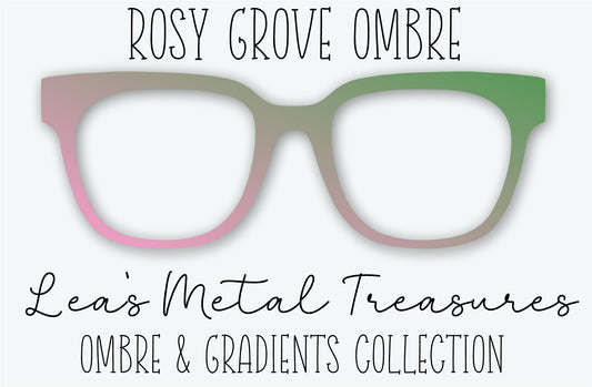 Rosy Grove Ombre Eyewear Frame Toppers