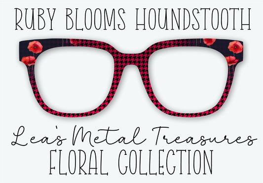 RUBY BLOOMS HOUNDSTOOTH Eyewear Frame Toppers