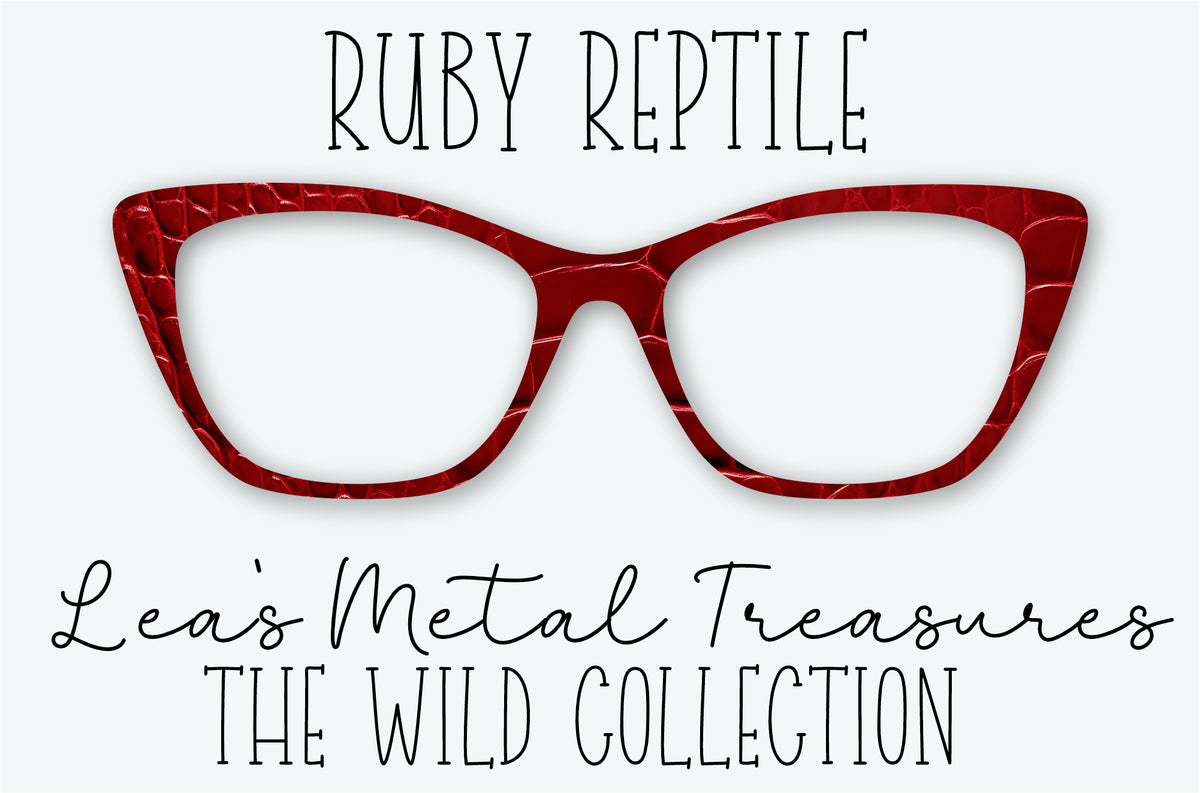 RUBY REPTILE Eyewear Frame Toppers