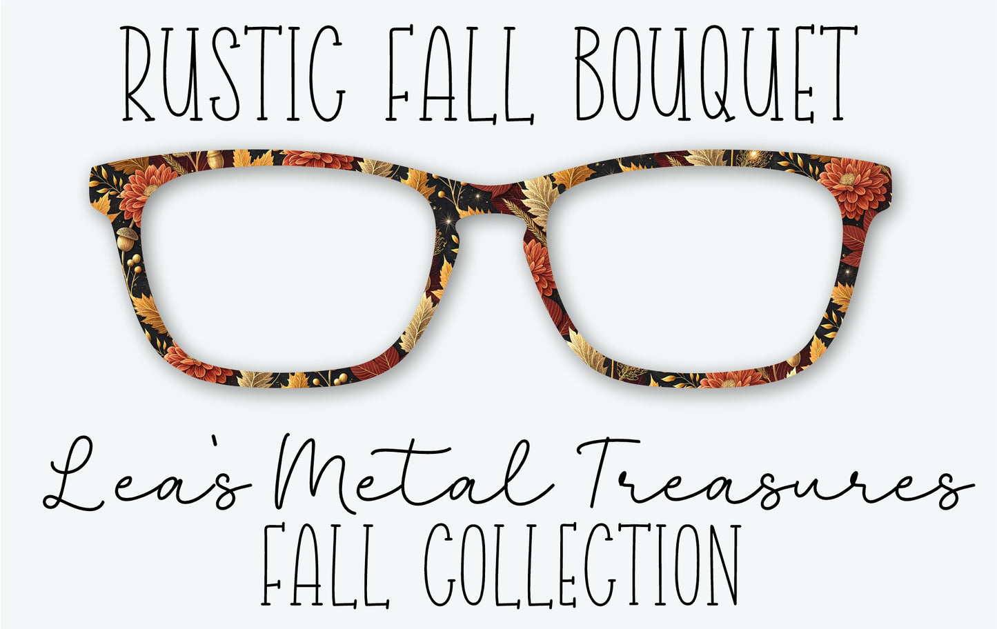 RUSTIC FALL BOUQUET Eyewear Frame Toppers